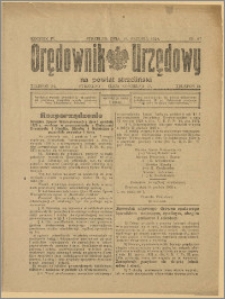 Orędownik Urzędowy na Powiat Strzeliński 1928 Nr 97