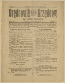 Orędownik Urzędowy na Powiat Strzeliński 1929 Nr 6