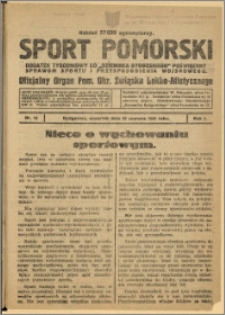 Sport Pomorski 1925 Nr 12