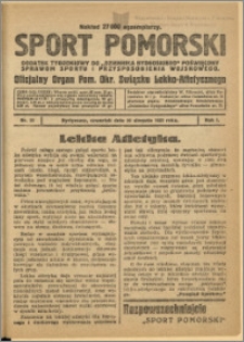 Sport Pomorski 1925 Nr 20