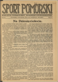 Sport Pomorski 1928 Nr 45