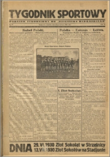 Tygodnik Sportowy 1930 Nr 26