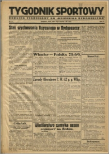Tygodnik Sportowy 1931 Nr 37