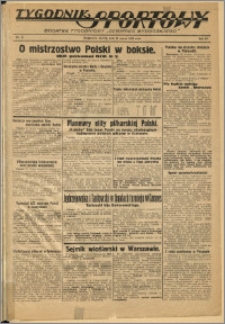 Tygodnik Sportowy 1937 Nr 11