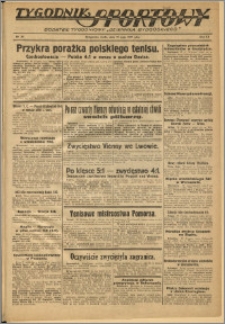Tygodnik Sportowy 1937 Nr 20