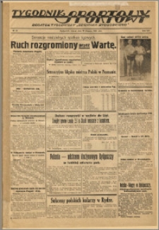 Tygodnik Sportowy 1939 Nr 34