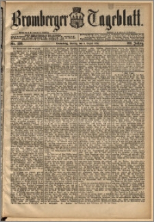 Bromberger Tageblatt. J. 13, 1891, nr 180