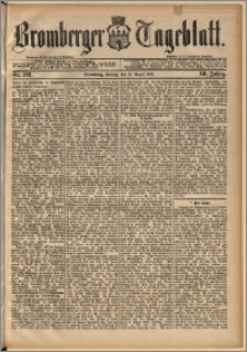 Bromberger Tageblatt. J. 13, 1891, nr 192