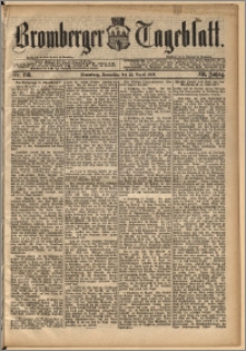 Bromberger Tageblatt. J. 13, 1891, nr 195