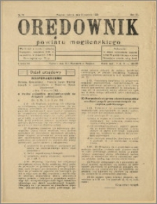 Orędownik Powiatu Mogileńskiego, 1933, Nr 28