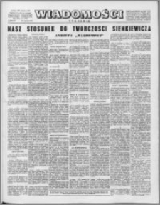 Wiadomości, R. 16 nr 5 (774), 1961